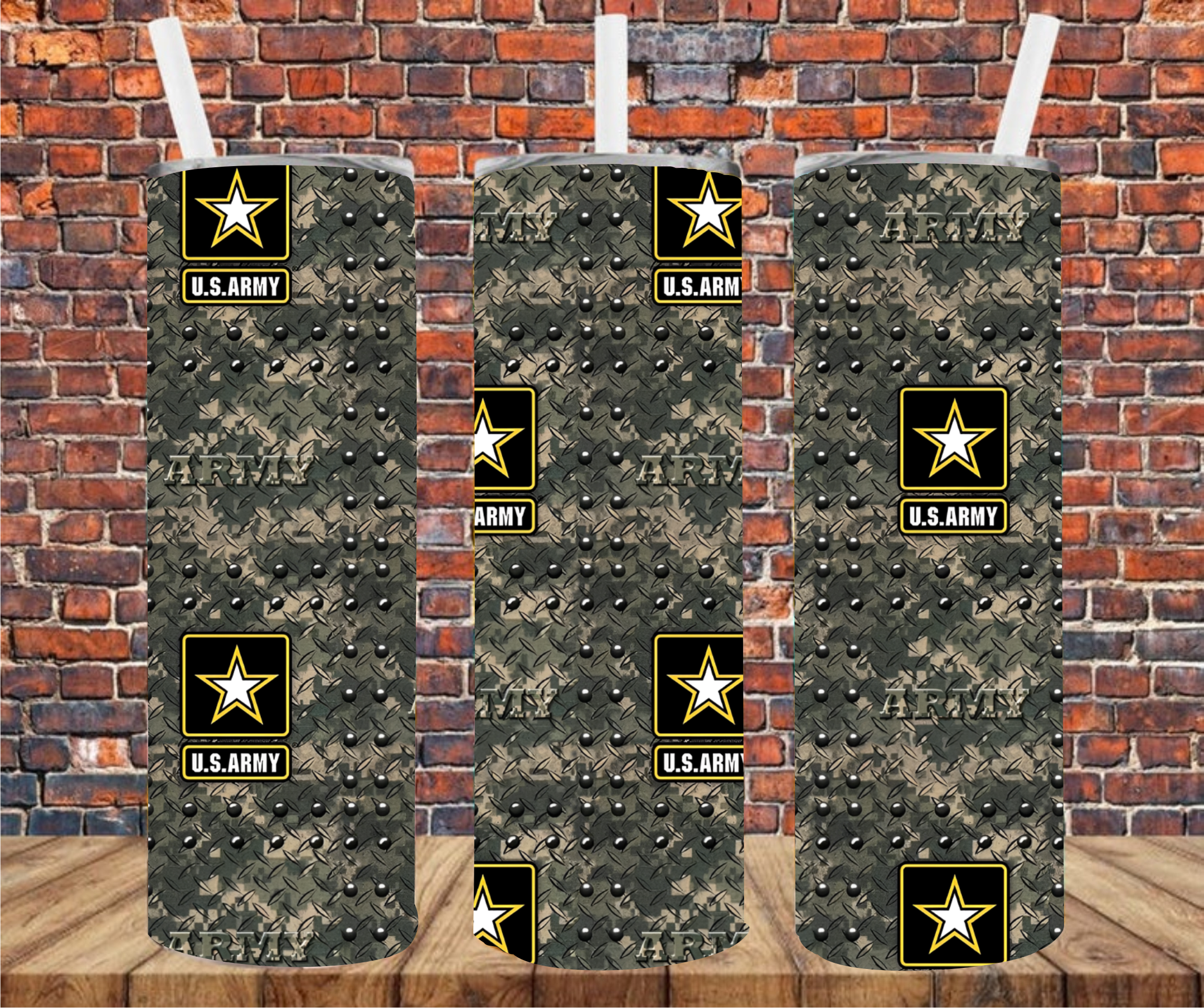 Military - Tumbler Wrap Sublimation Transfers