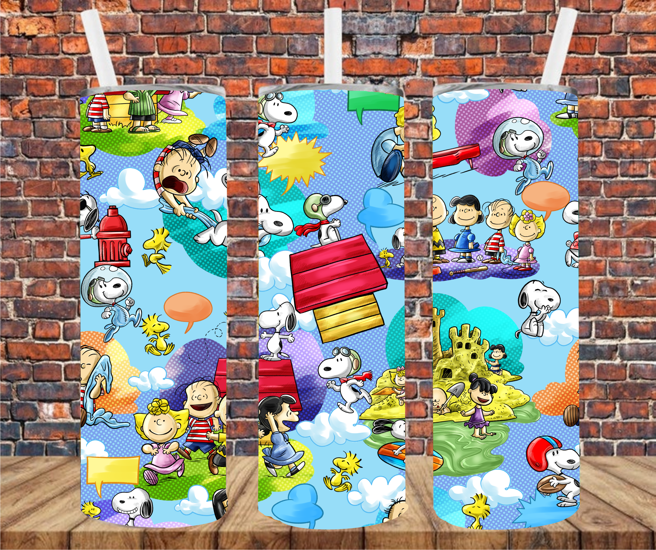 Character - Tumbler Wrap - Sublimation Transfers