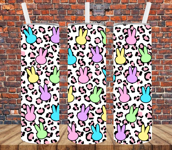 Easter Bunnies - Tumbler Wrap Vinyl Transfers