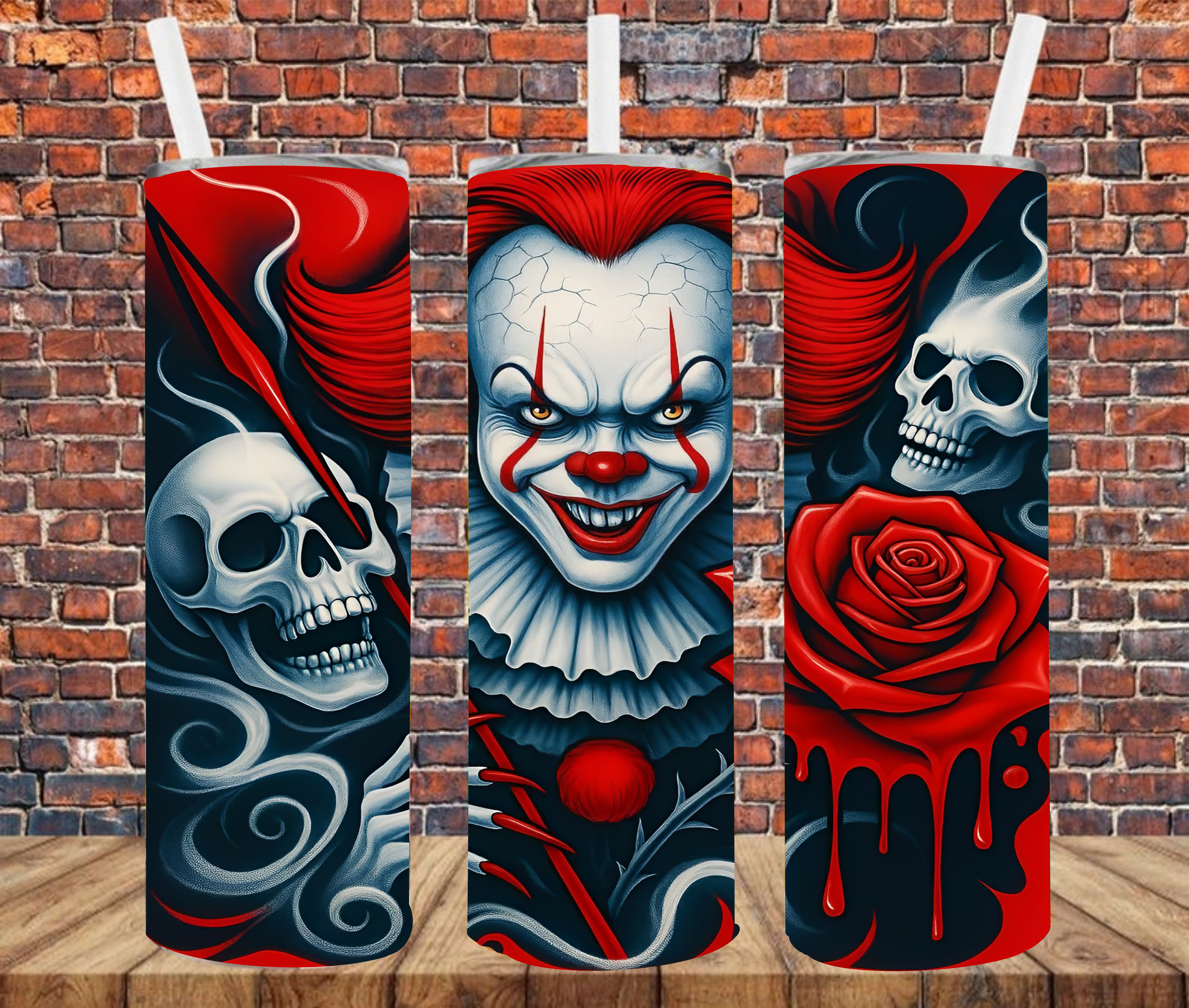 Horror - Sublimation Tumbler Wrap