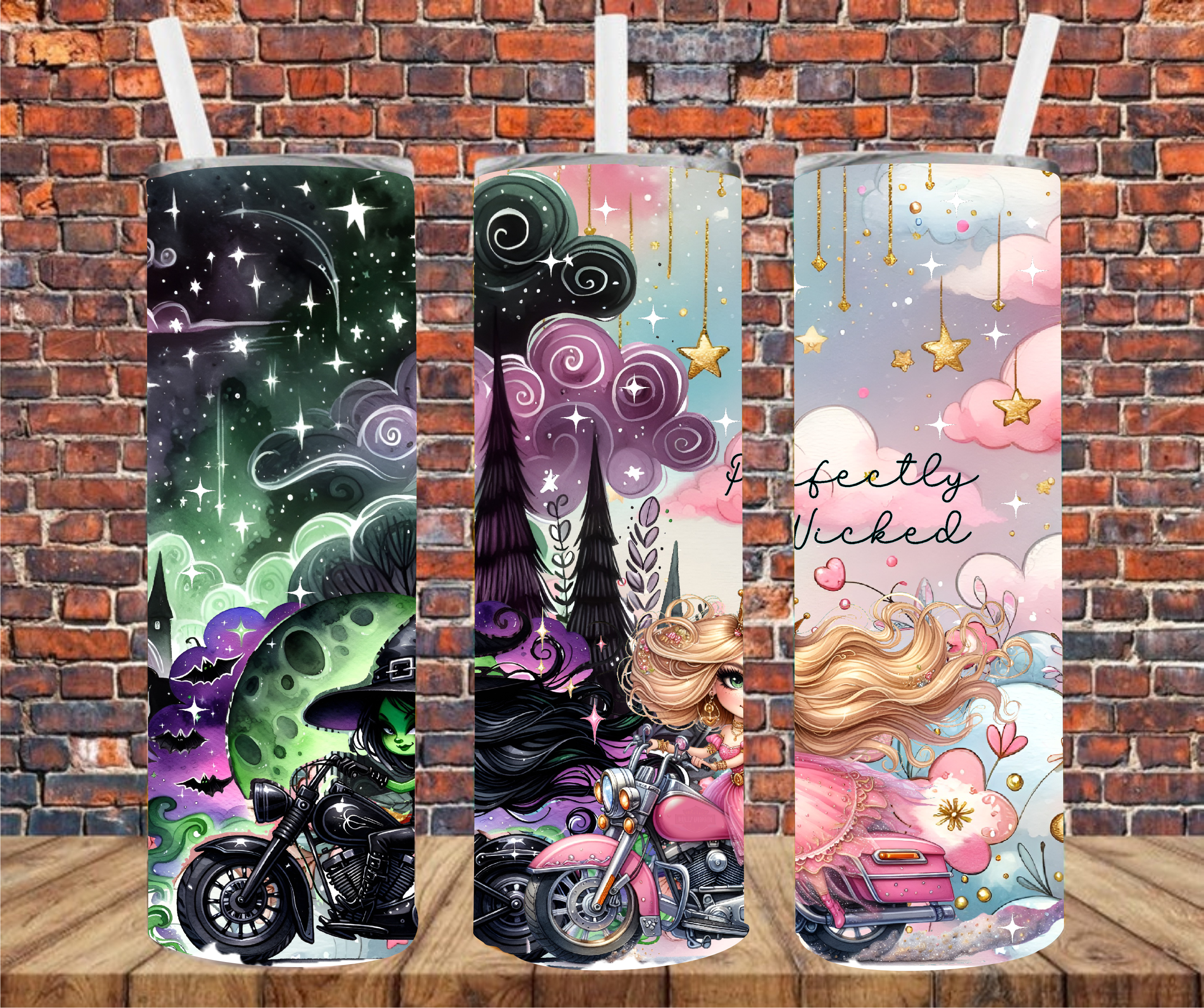 Trending Wicked - Tumbler Wrap - Sublimation Transfers