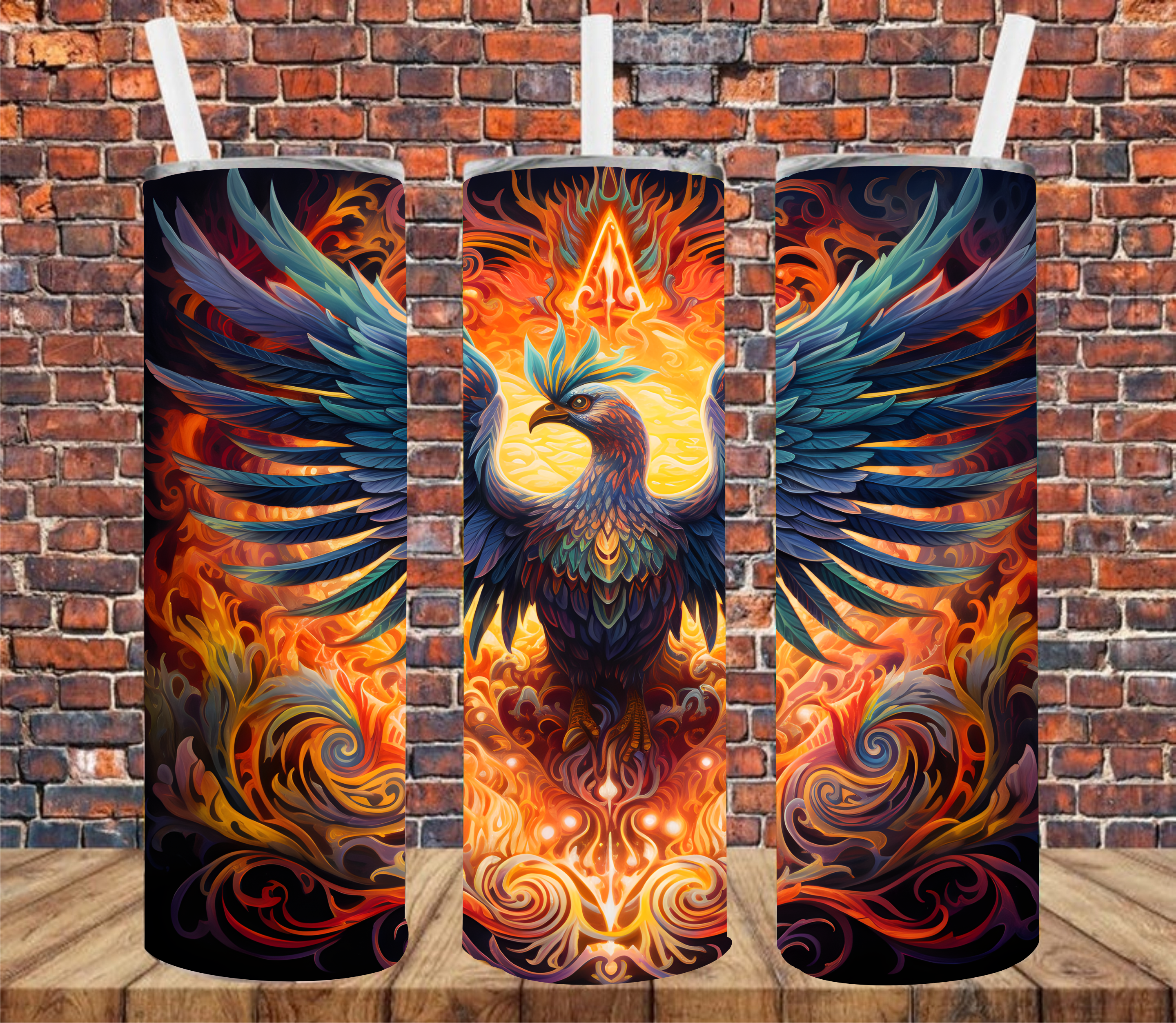 Phoenix - Tumbler Wrap - Sublimation Transfer