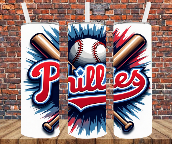 Baseball - Tumbler Wrap - Sublimation Transfer