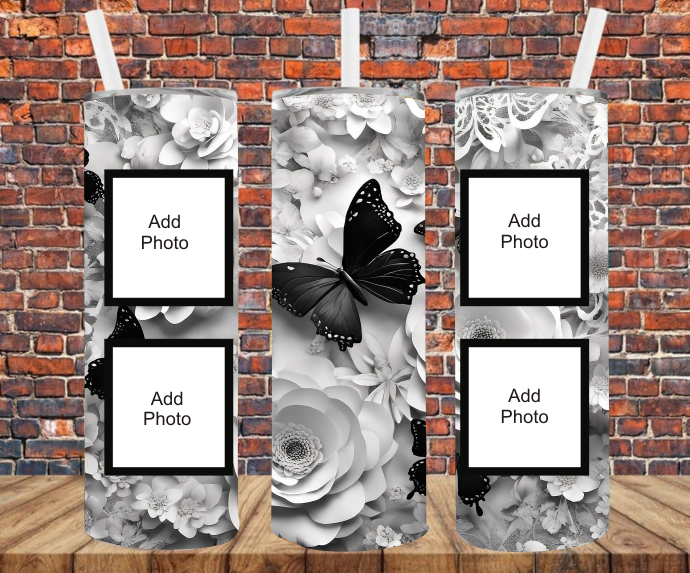 4 Images - Add Your Own Photos - Sublimation Tumbler Wrap