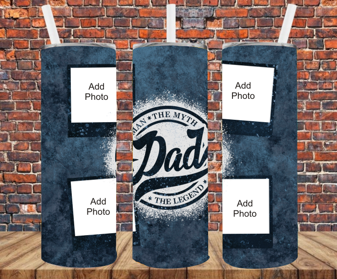 4 Images - Add Your Own Photos - Sublimation Tumbler Wrap