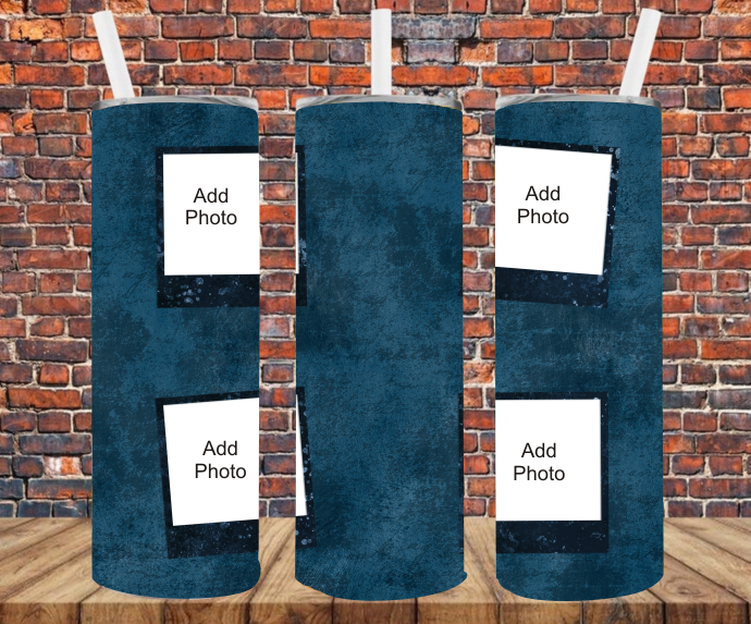 4 image - Add Your Own Photos - Sublimation Tumbler Wrap