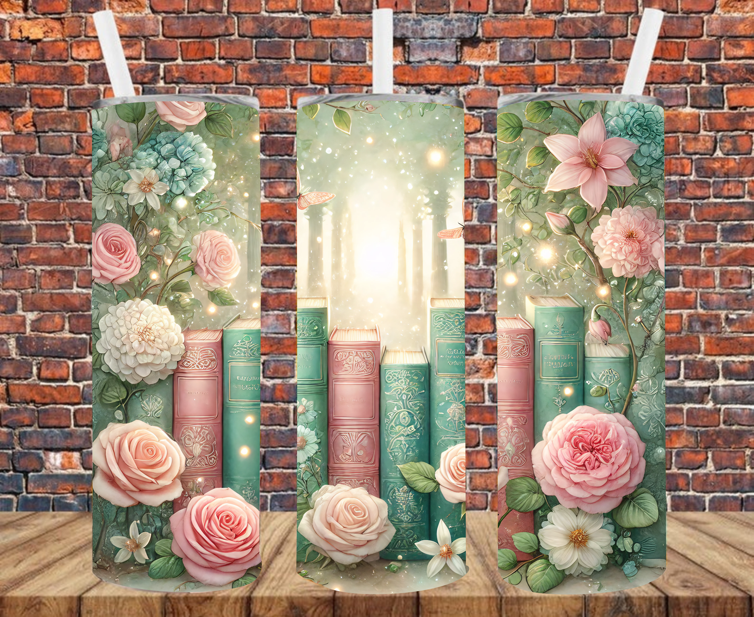 Book Lover - Tumbler Wrap - Sublimation Transfer