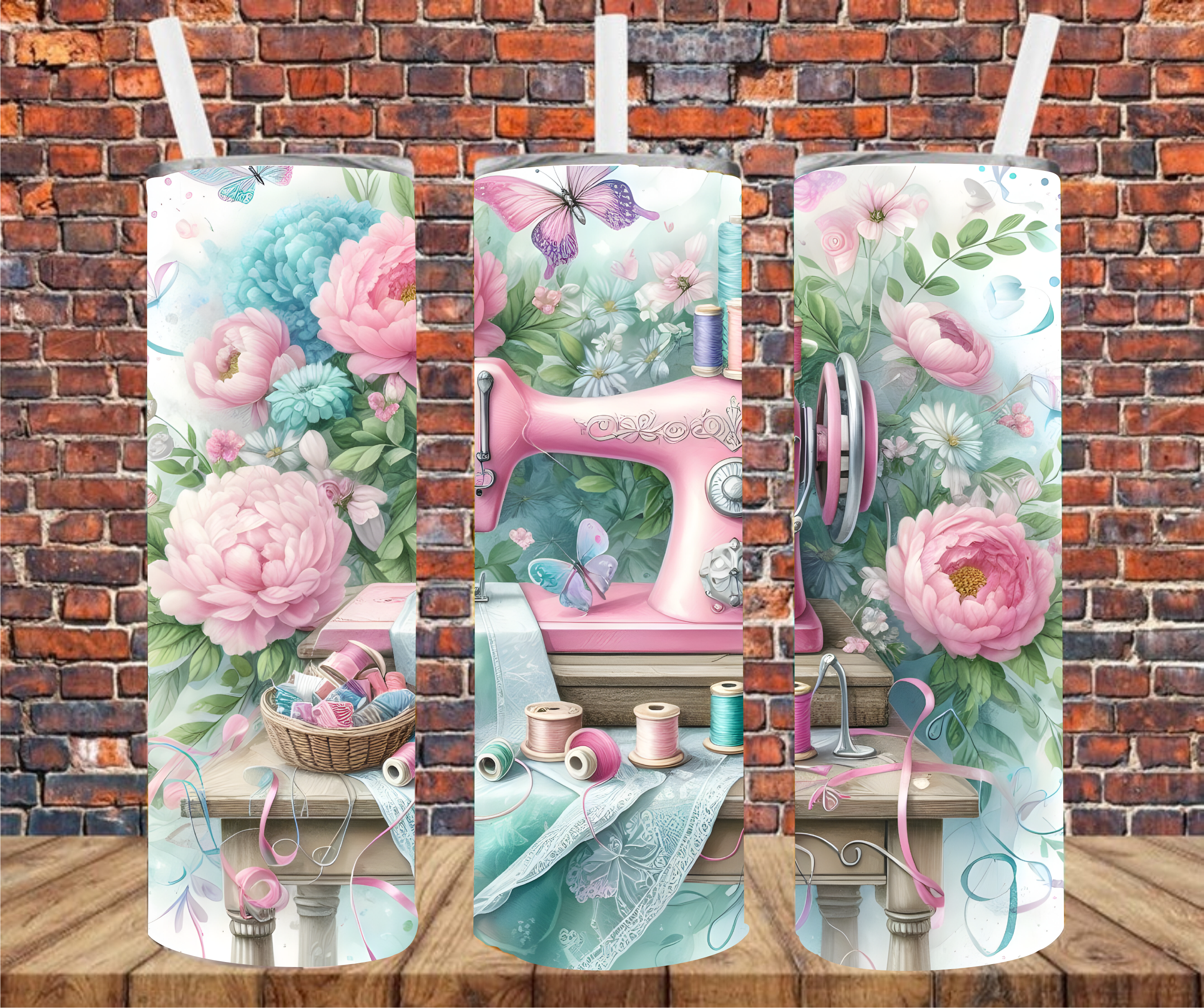 Sewing Machine - Tumbler Wrap - Sublimation Transfer