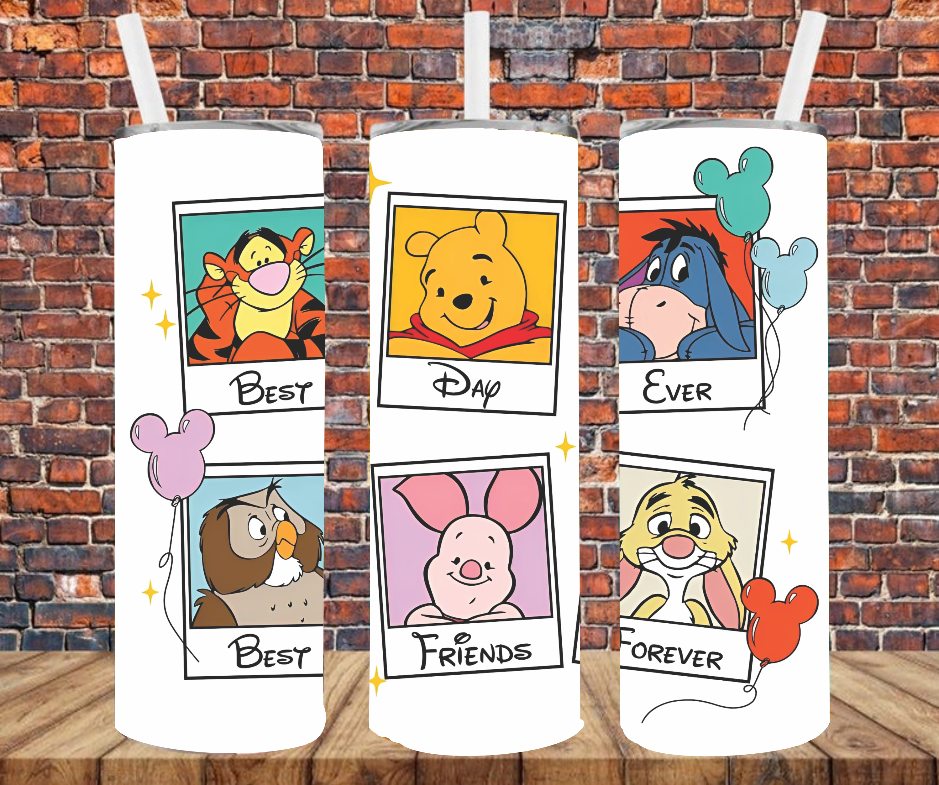 Character - Tumbler Wrap - Sublimation Transfers