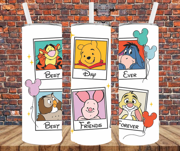 Character - Tumbler Wrap - Sublimation Transfers
