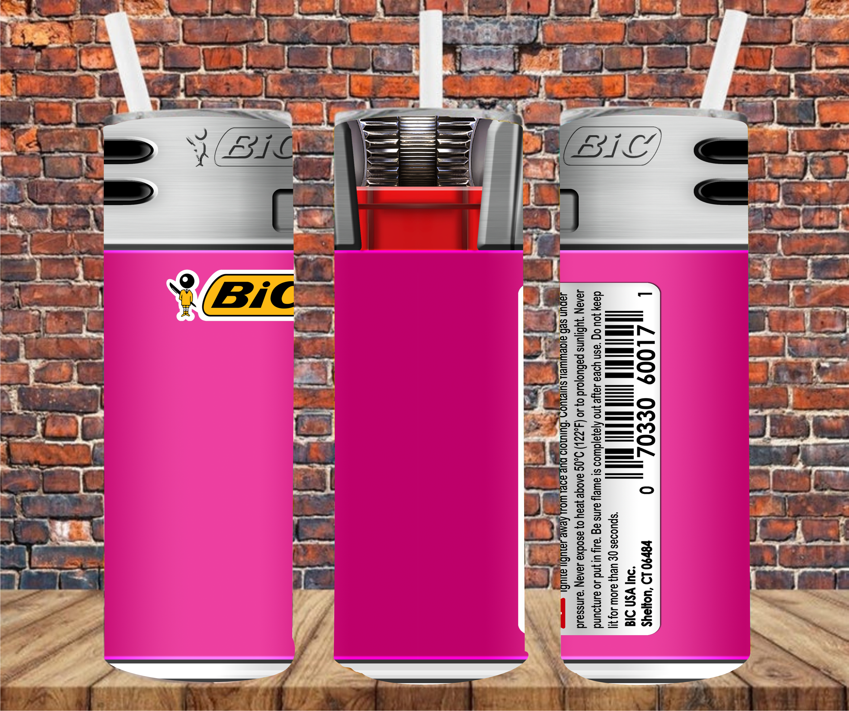 Parody Lighter - Tumbler Wrap - Sublimation Transfers