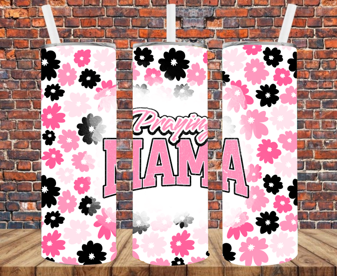 Praying Mama - Tumbler Wrap - Sublimation Transfers