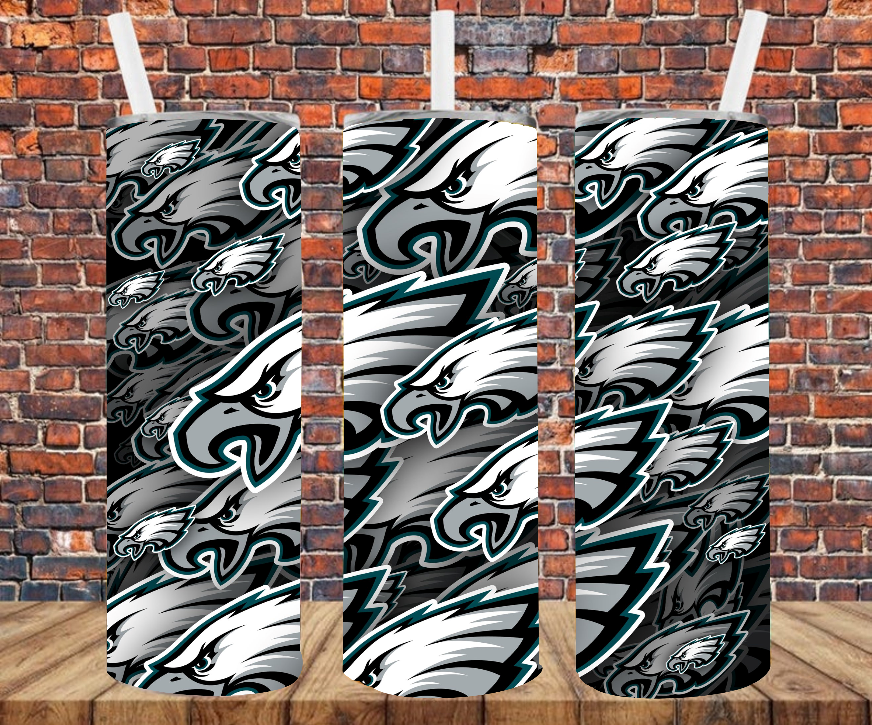 Pro Team Layered Sticker Effect - Sublimation Tumbler Wrap