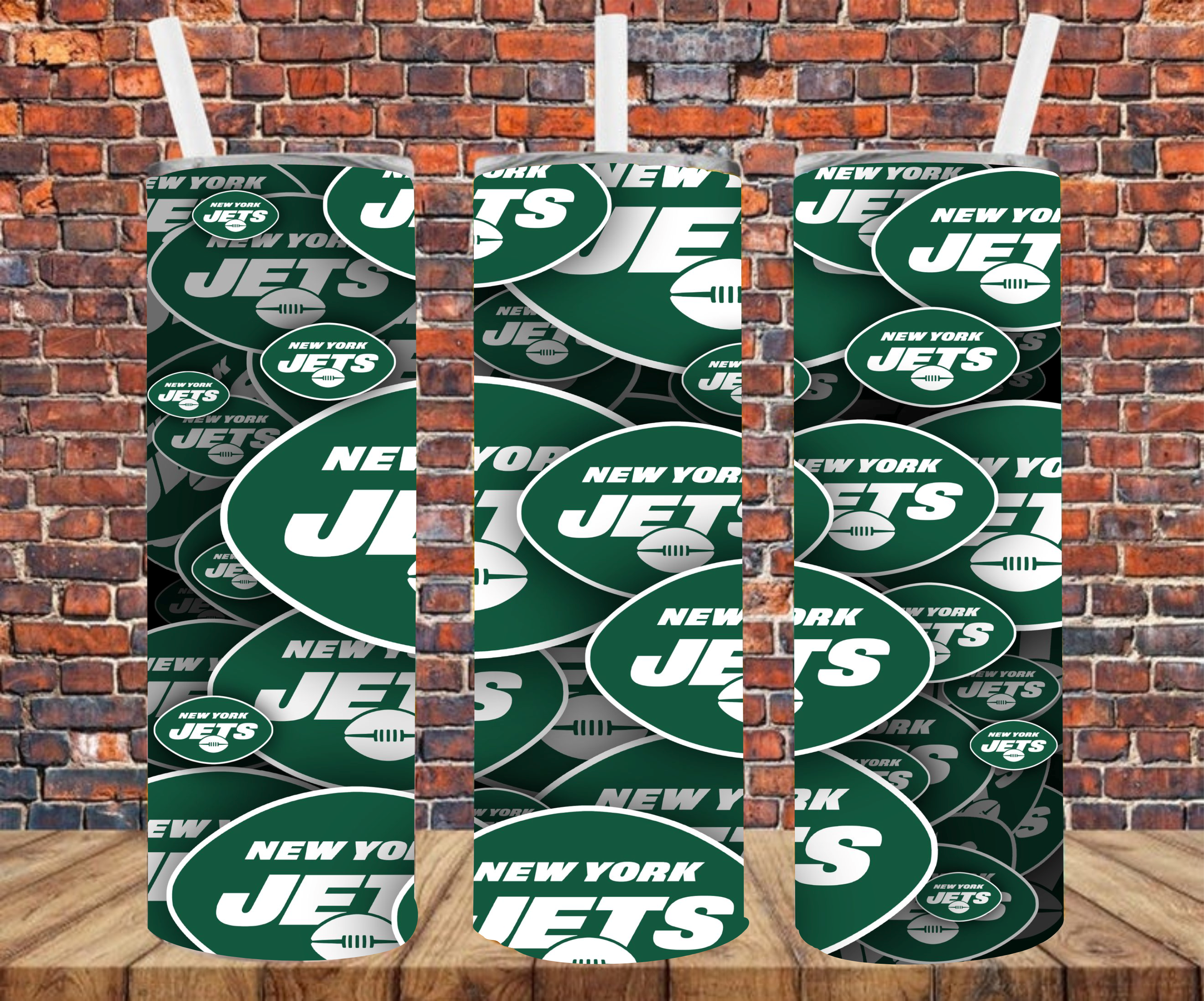 Pro Team Layered Sticker Effect - Sublimation Tumbler Wrap