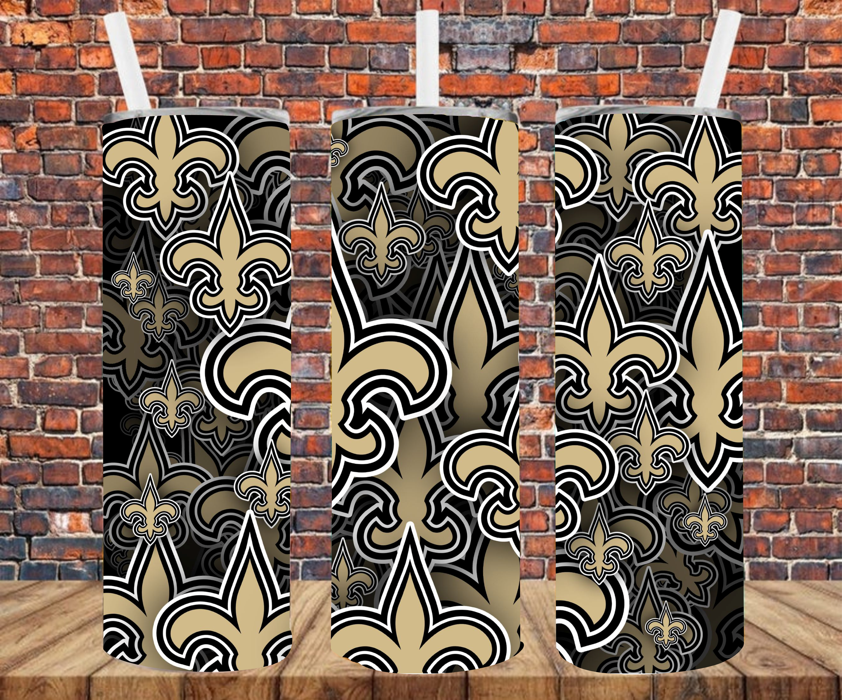 Pro Team Layered Sticker Effect - Sublimation Tumbler Wrap