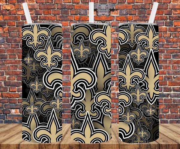 Pro Team Layered Sticker Effect - Sublimation Tumbler Wrap