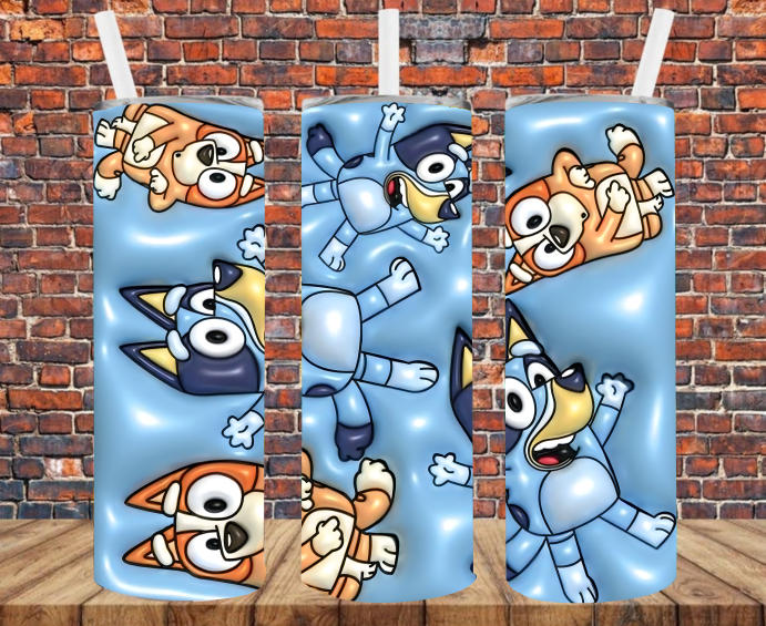Character - Tumbler Wrap - Sublimation Transfers