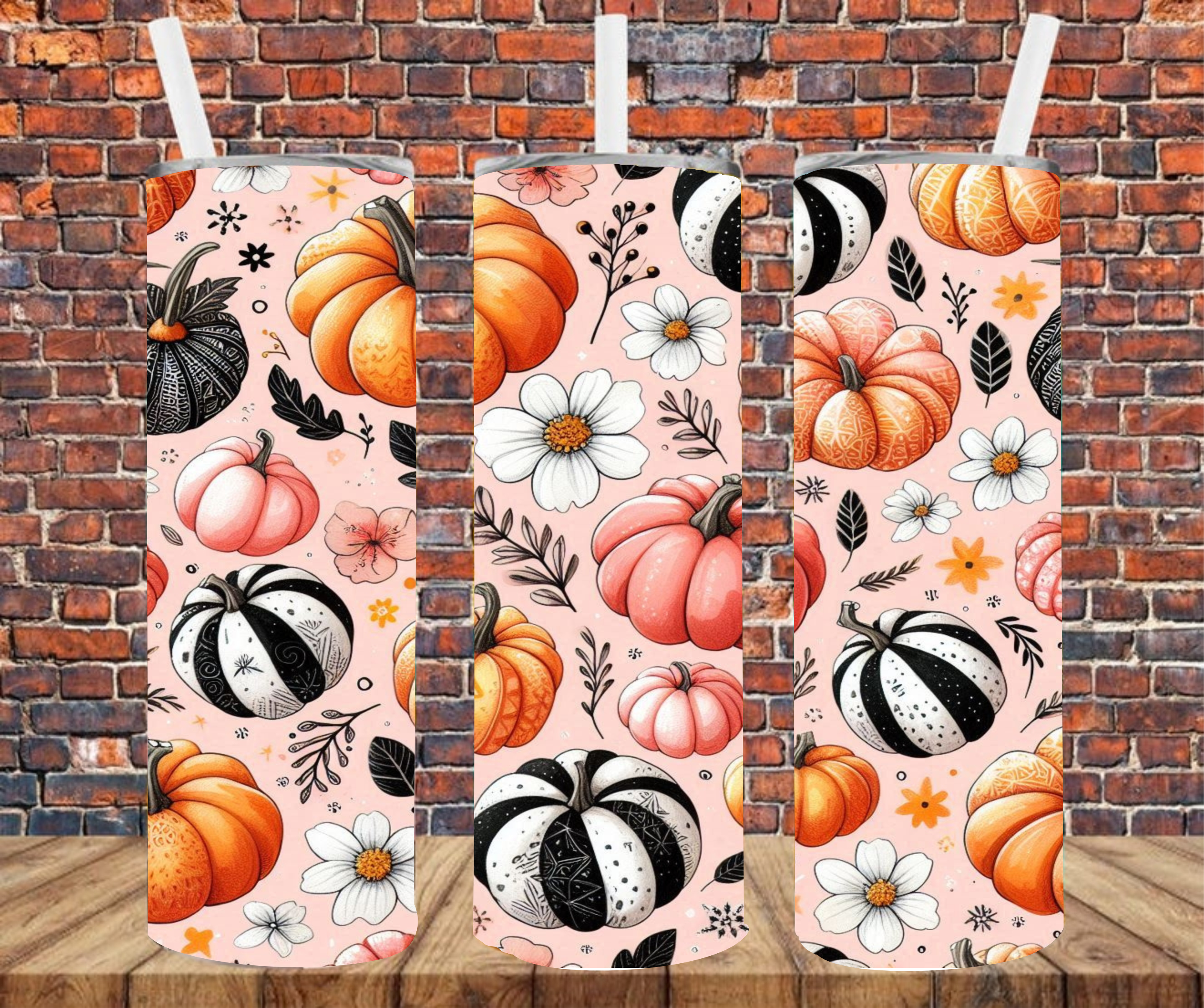 Pumpkin Variety -  Tumbler Wrap - Sublimation Transfer