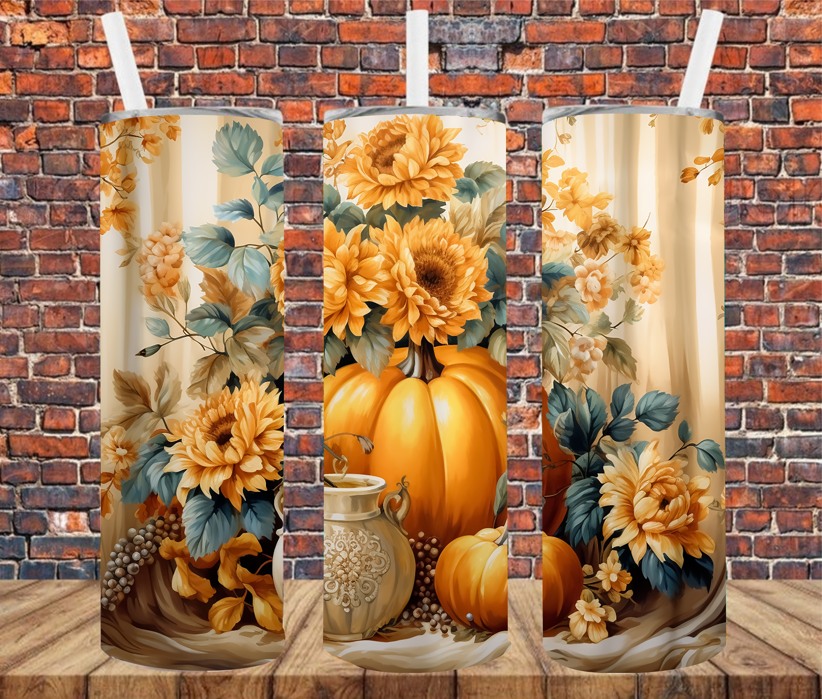 Autumn Scene - Tumbler Wrap - Sublimation Transfers