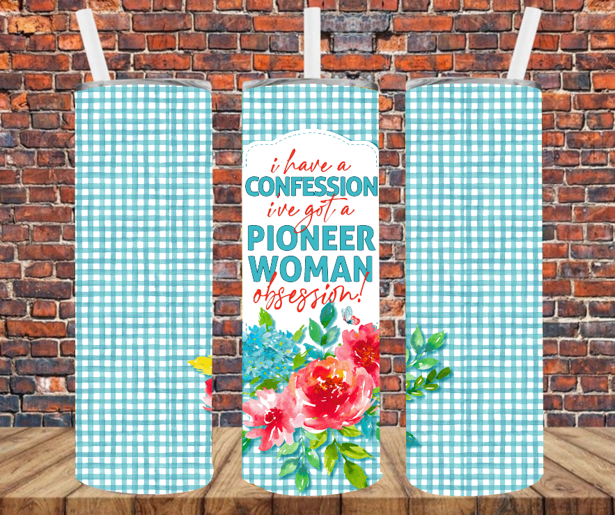 Pioneer Inspired - Tumbler Wrap - Sublimation Transfers