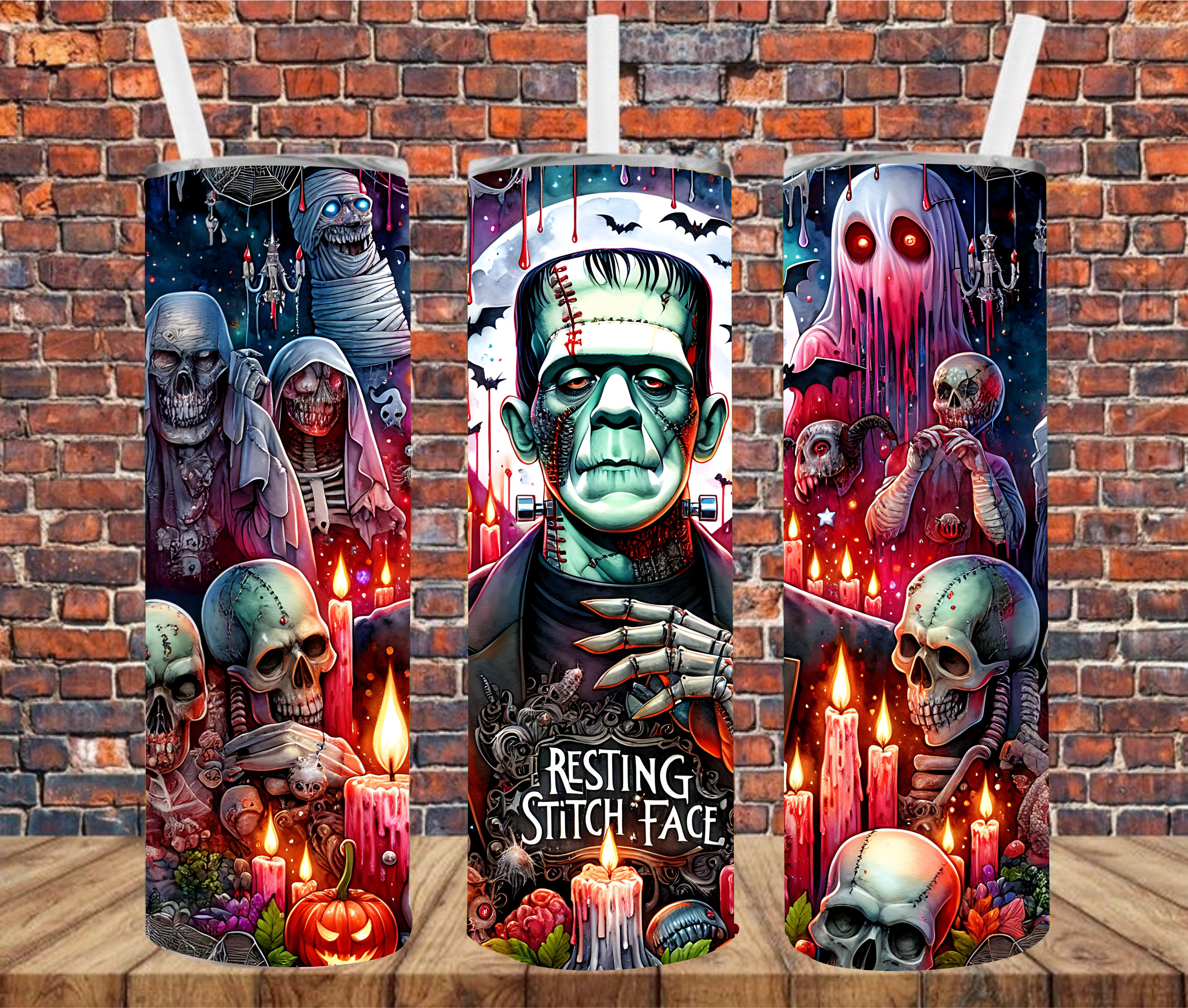 Horror - Sublimation Tumbler Wrap