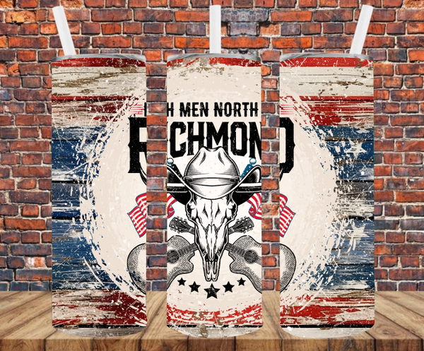 Rich Men North of Richmond - Tumbler Wrap - Sublimation Transfers