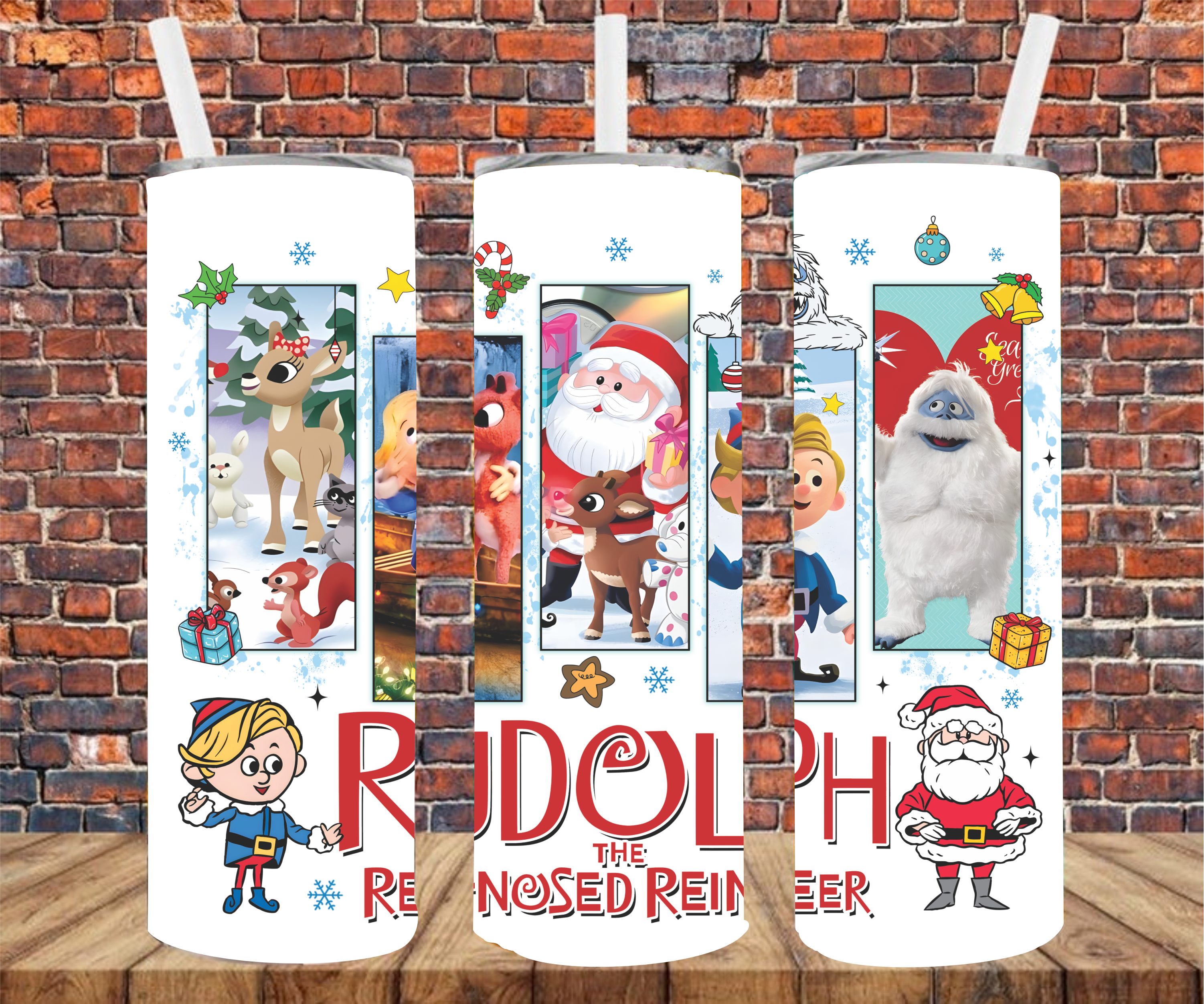 Christmas Movie - Tumbler Wrap - Sublimation Transfers