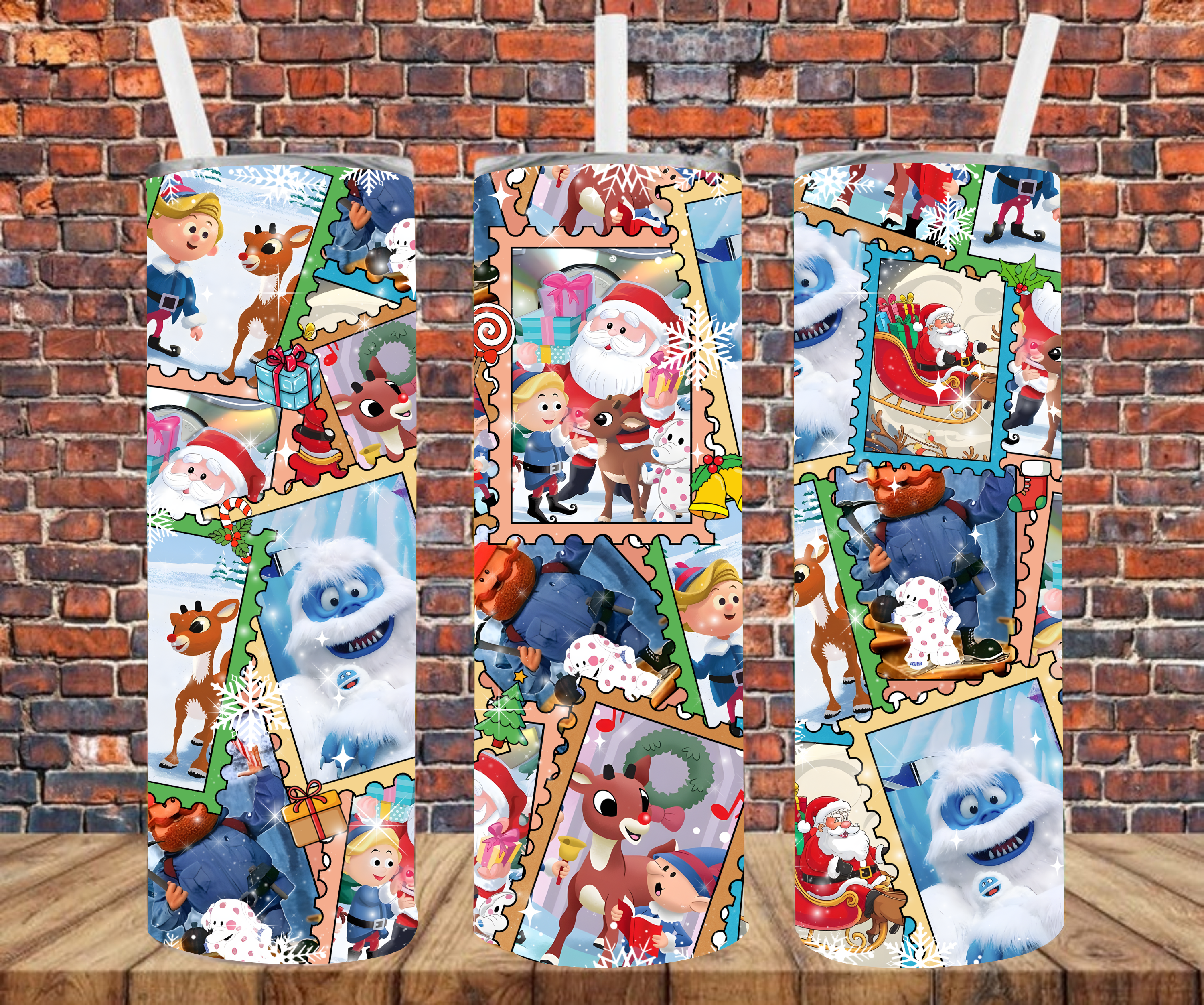 Christmas Movie - Tumbler Wrap - Sublimation Transfers