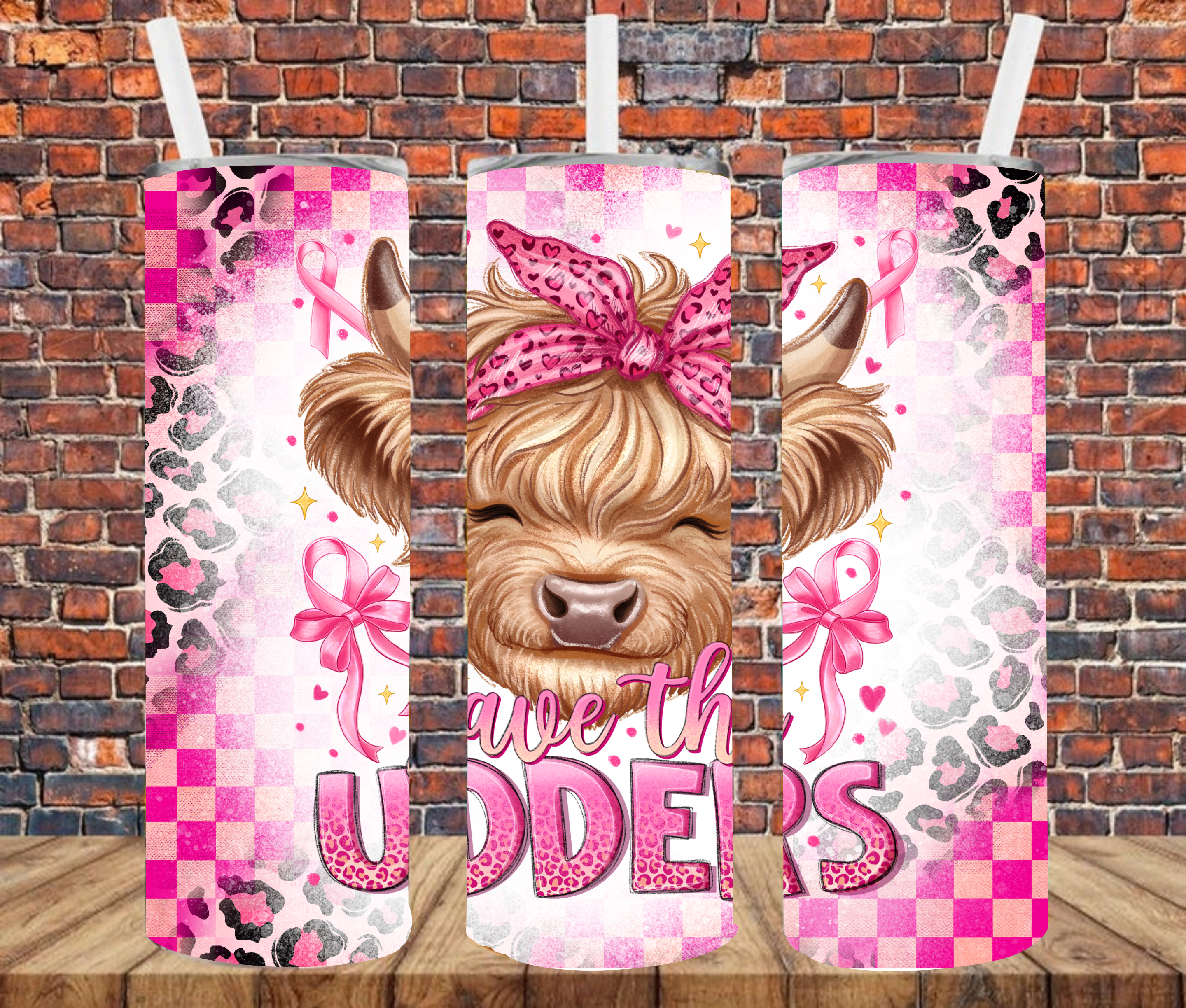 Save The Udders - Tumbler Wrap - Sublimation Transfer