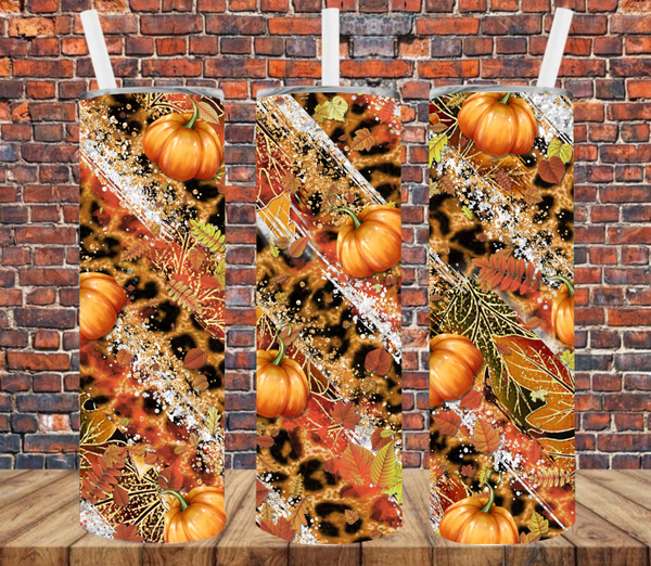 Fall Pumpkins - Tumbler Wrap Sublimation Transfers