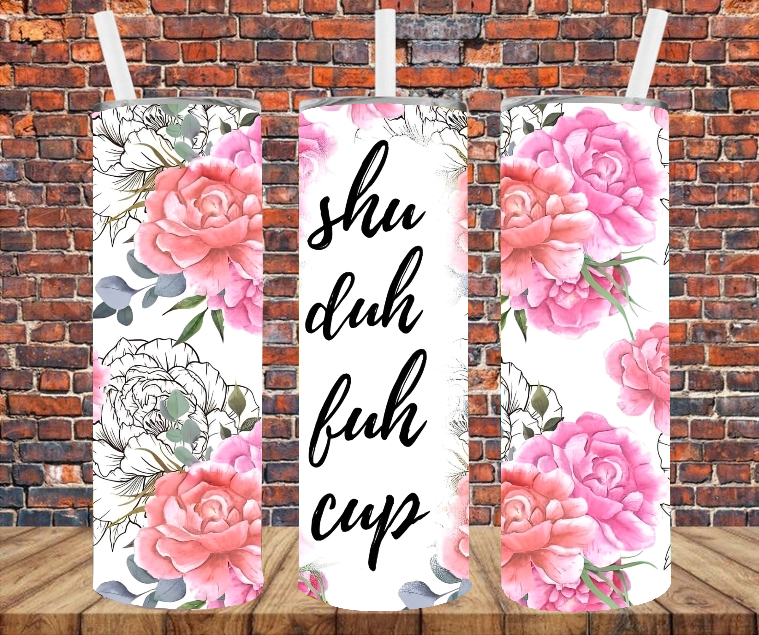 Shu Duh Fuh Cup - Tumbler Wrap - Sublimation Transfers