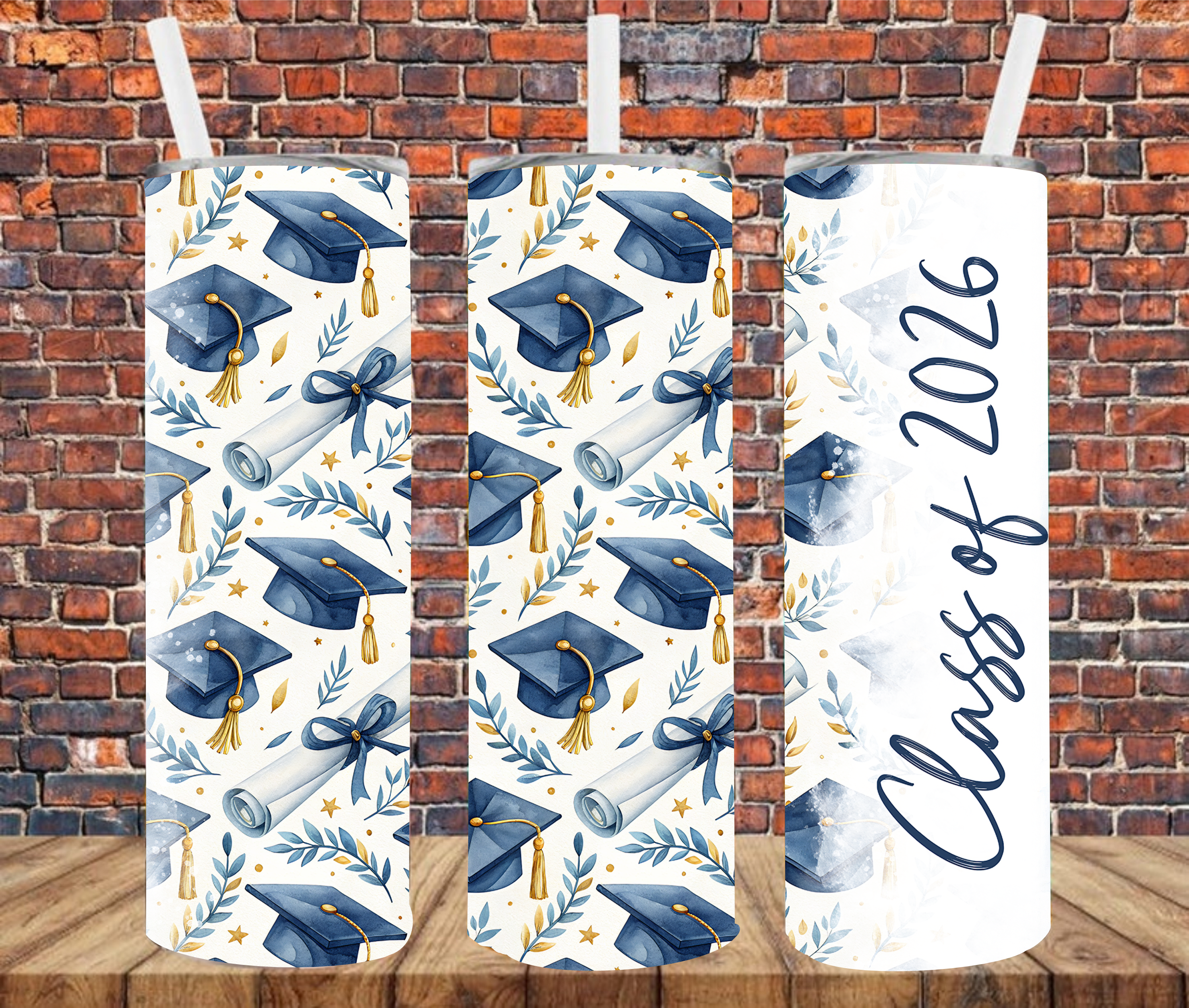 Senior 2026- Tumbler Wrap - Sublimation Transfers