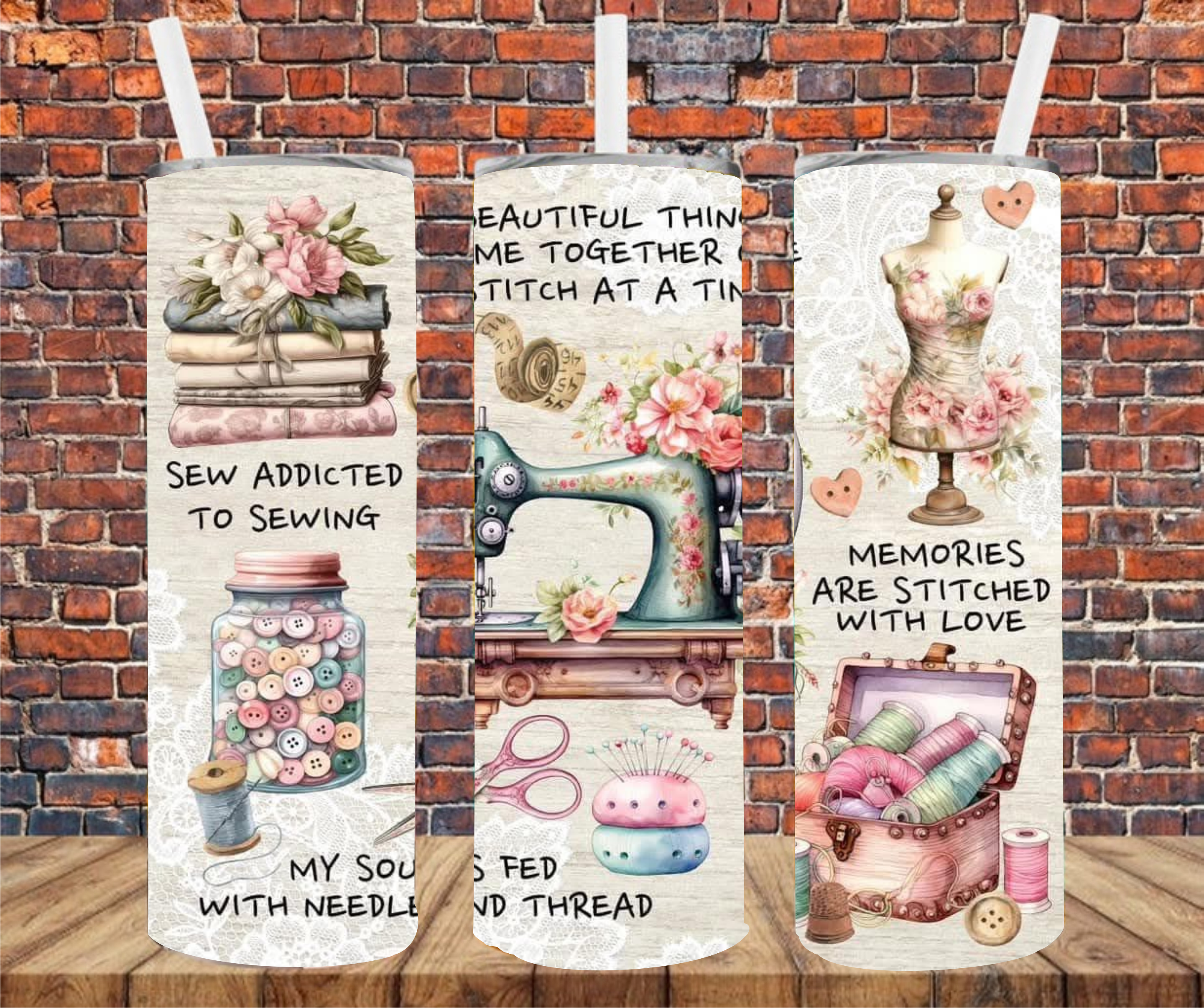 Sewing - Tumbler Wrap - Sublimation Transfers