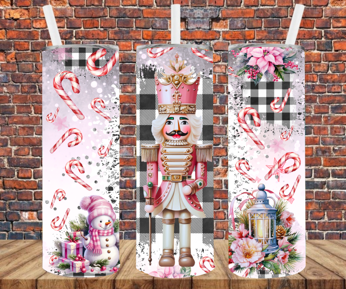 Christmas Nutcracker - Tumbler Wrap - Sublimation Transfers