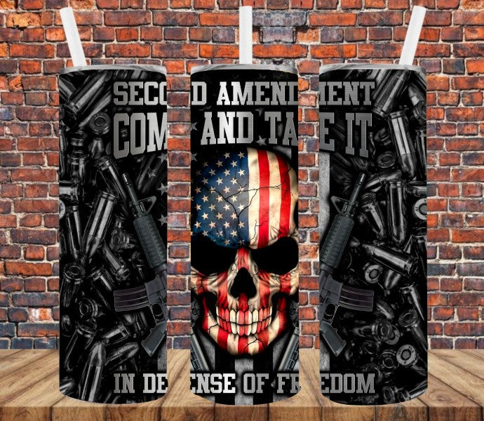 Come & Take It - Tumbler Wrap Vinyl Transfers