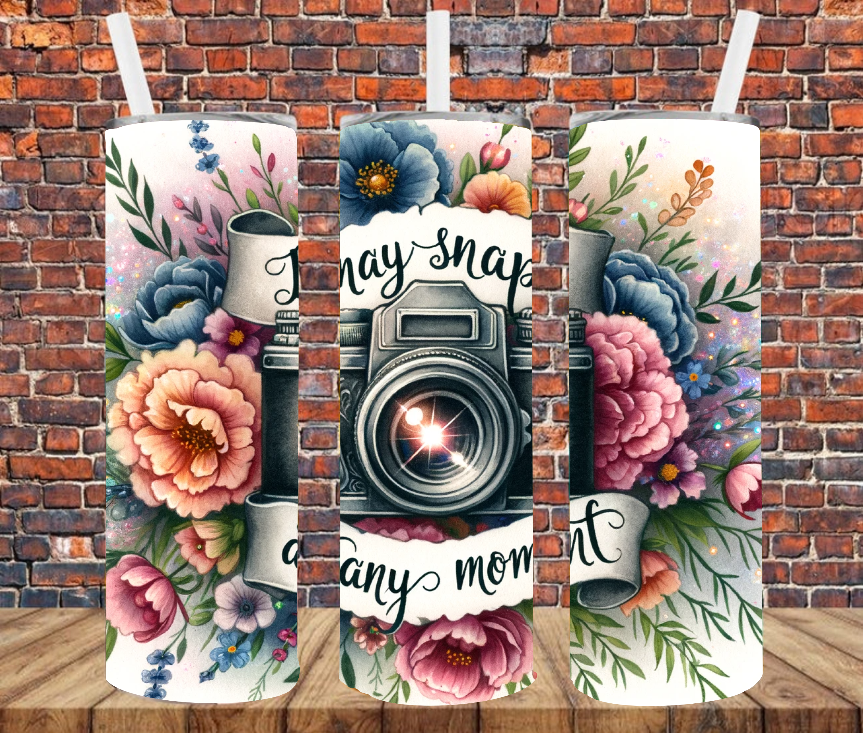 May Snap At Any Moment - Sublimation Tumbler Wrap