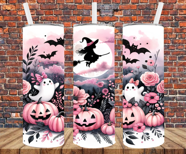 Flying Witch - Tumbler Wrap - Sublimation Transfers