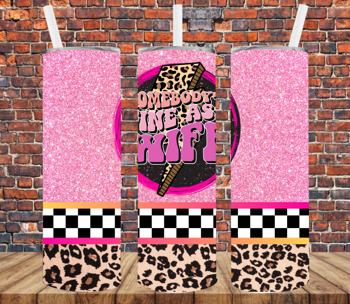 Somebody's Fine A*s Wife- Tumbler Wrap Sublimation Transfers