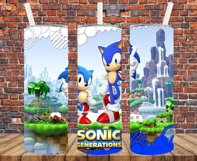 Character - Tumbler Wrap - Sublimation Transfers