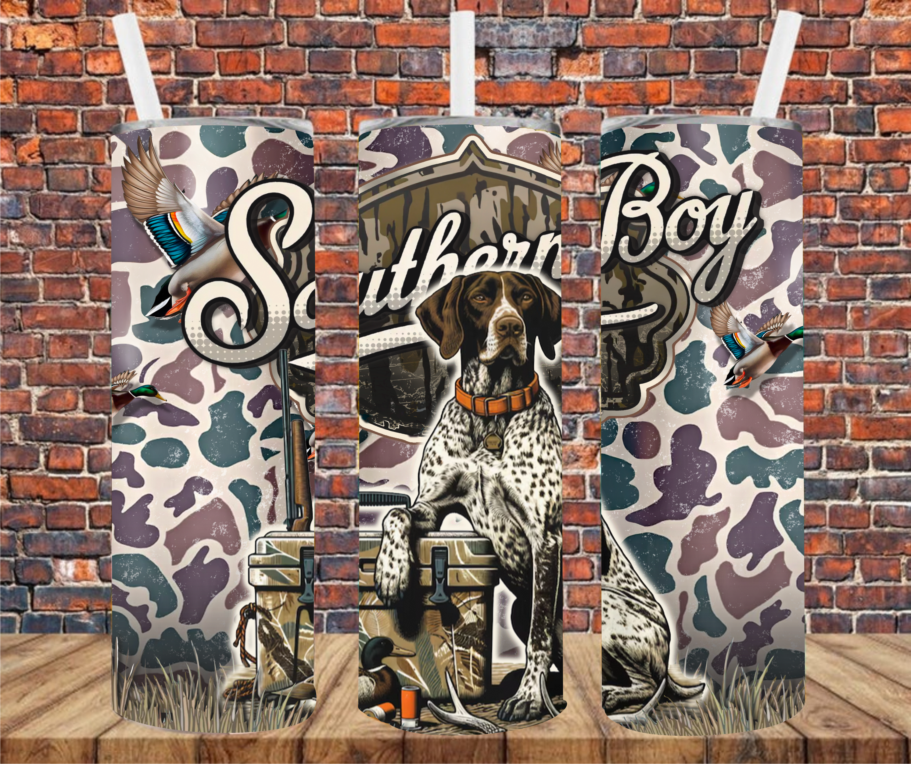 Southern Boy  - Tumbler Wrap - Sublimation Transfer