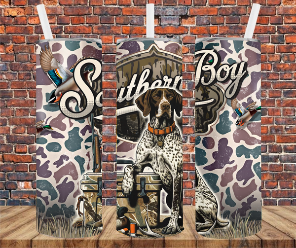 Southern Boy  - Tumbler Wrap - Sublimation Transfer