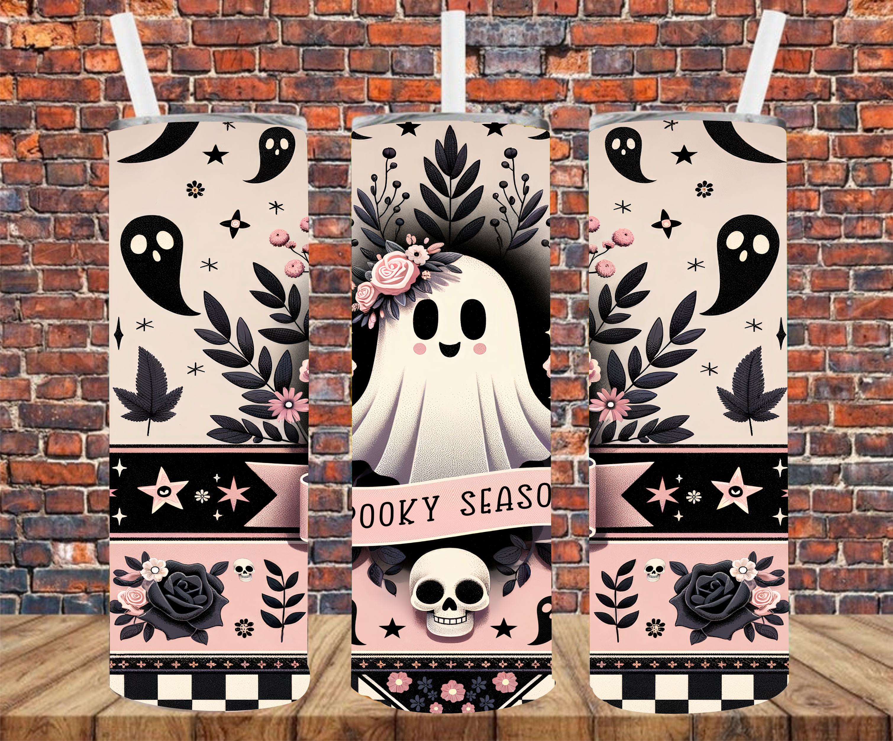 Spooky Season - Tumbler Wrap - Sublimation Transfers