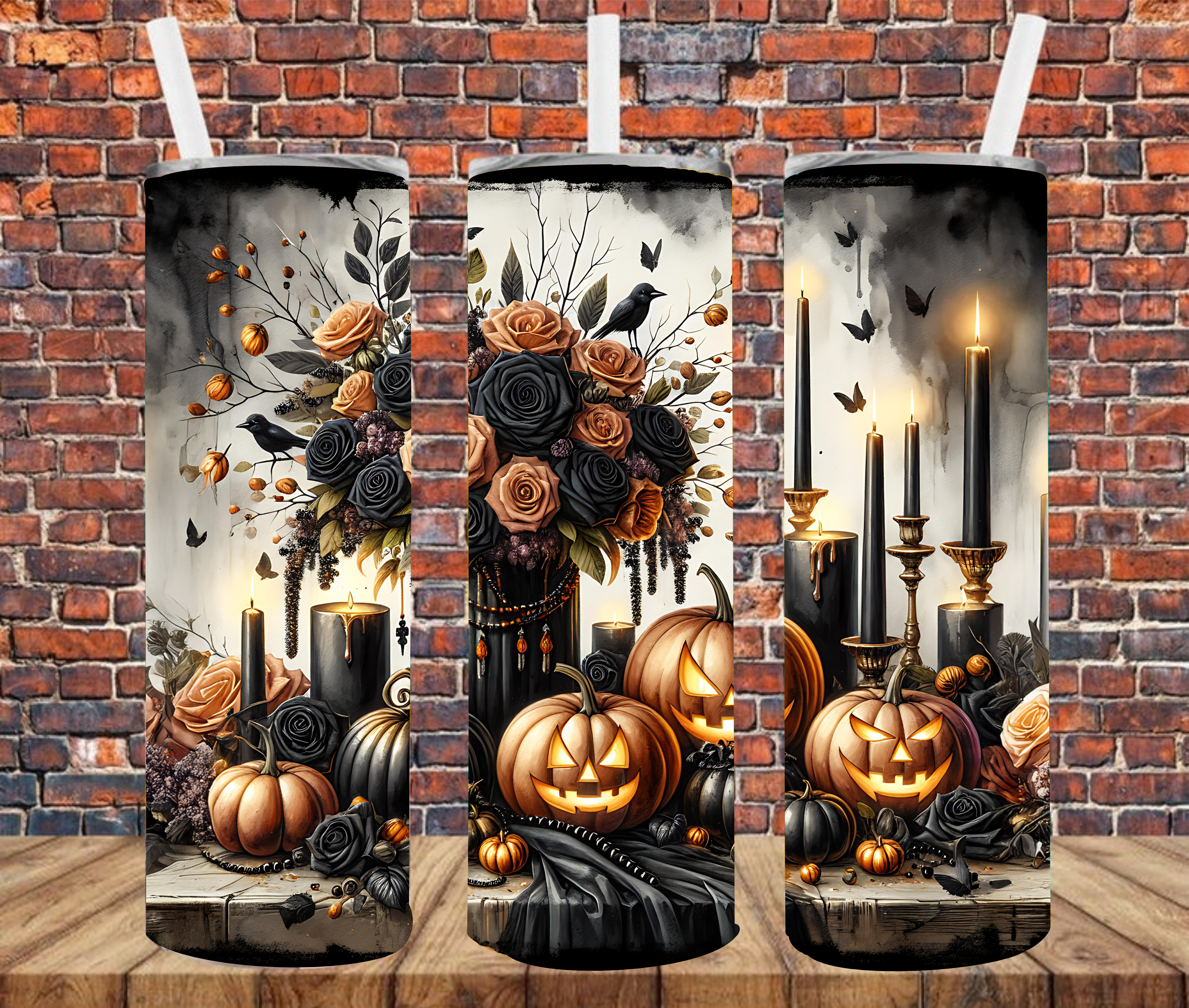 Spooky Dining - Sublimation Tumbler Wrap