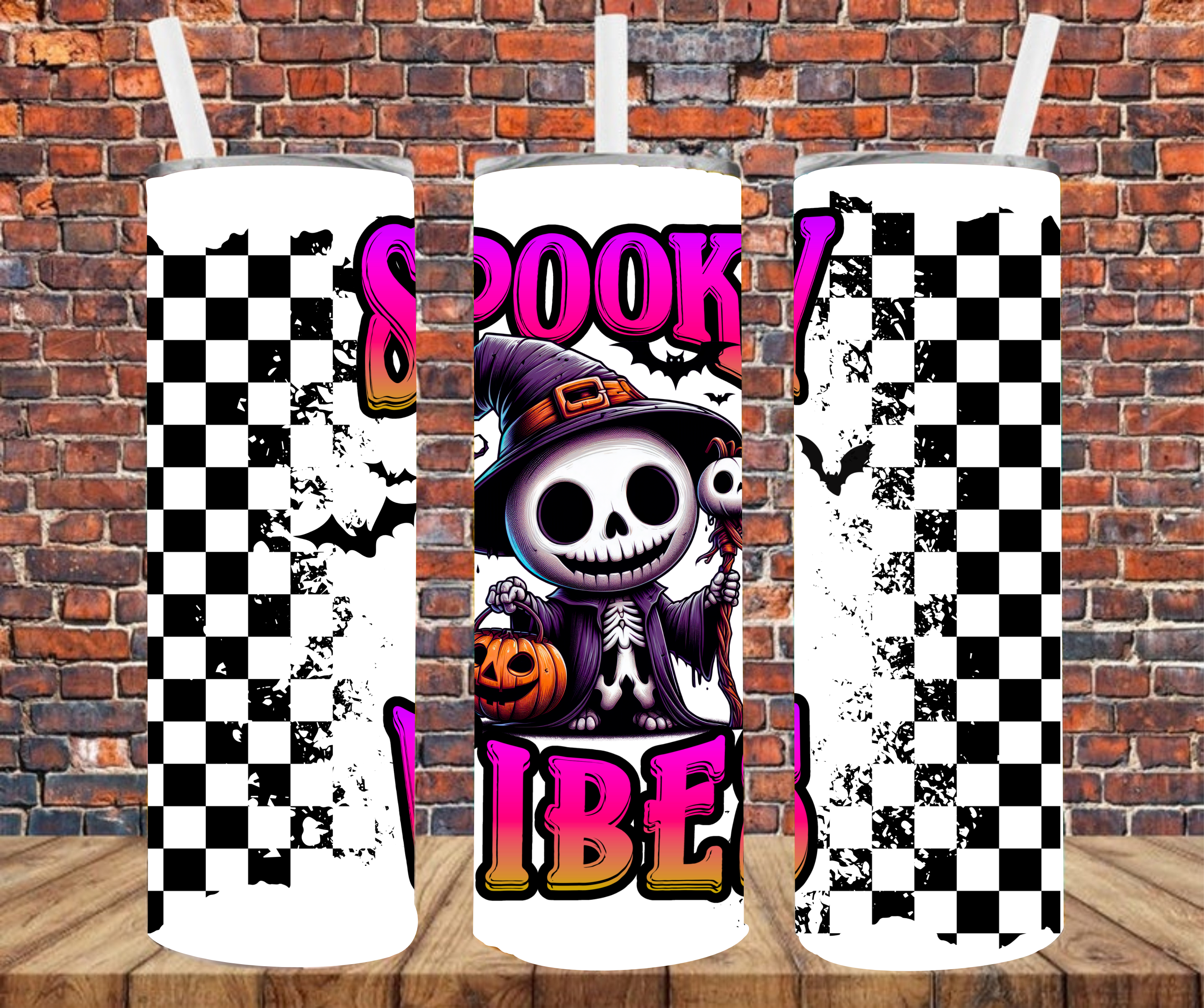 Authentic Vampire Bat Blood - Tumbler Wrap - Sublimation Transfer