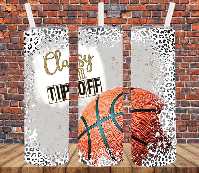 Classy til Tip Off - Tumbler Wrap Sublimation Transfers