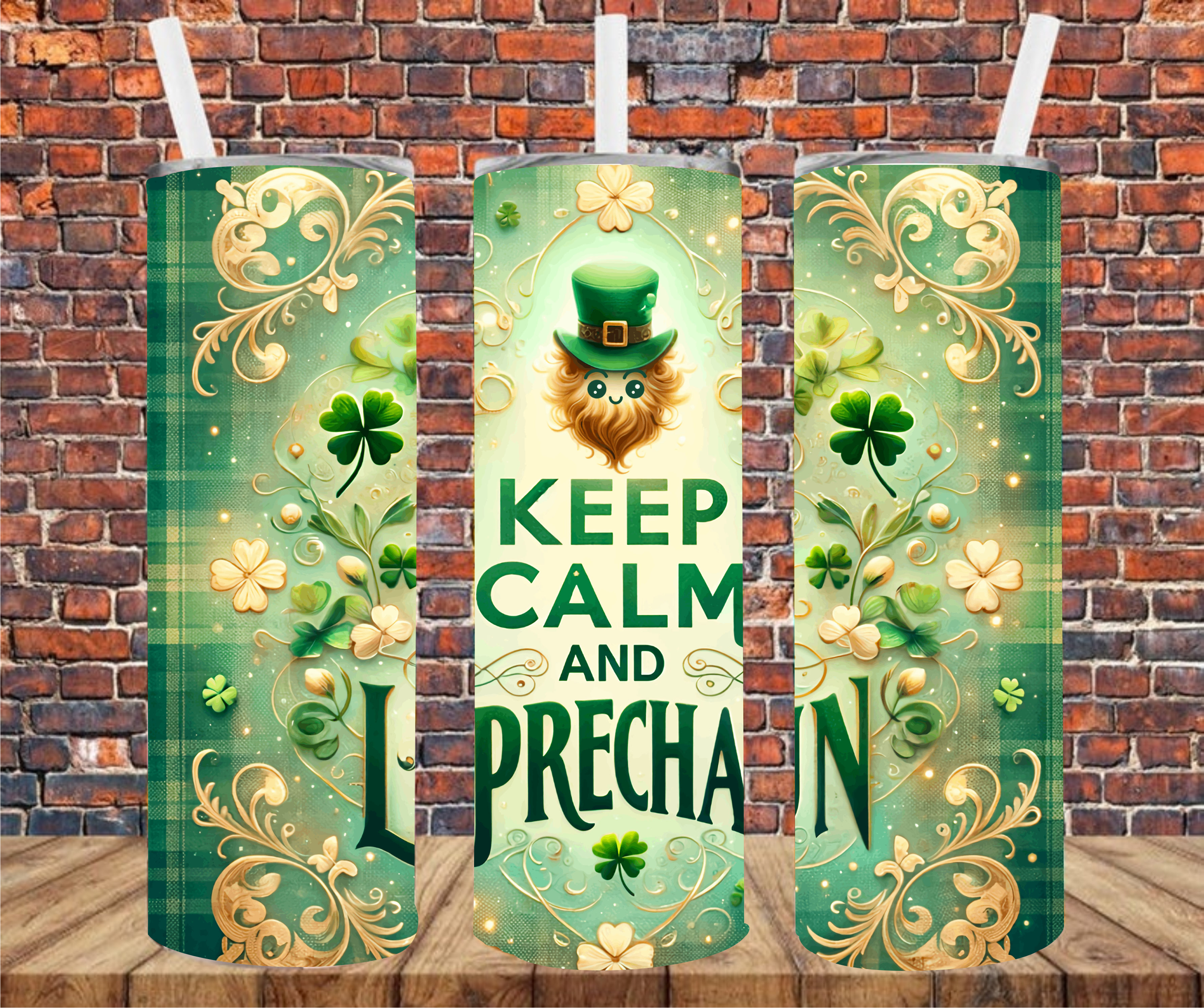 St. Patrick's - Tumbler Wrap - Sublimation Transfers