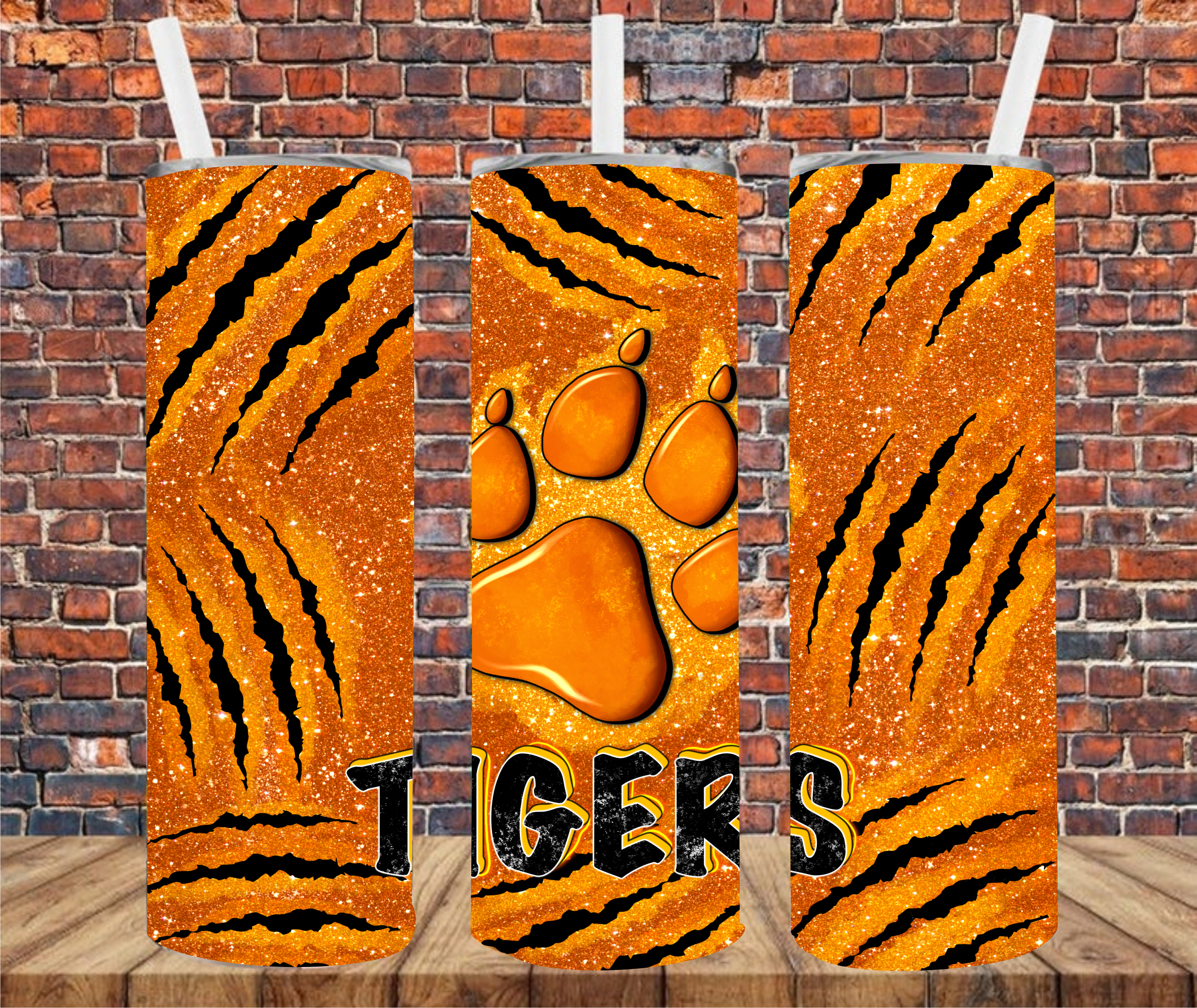Tigers - Sublimation Tumbler Wrap