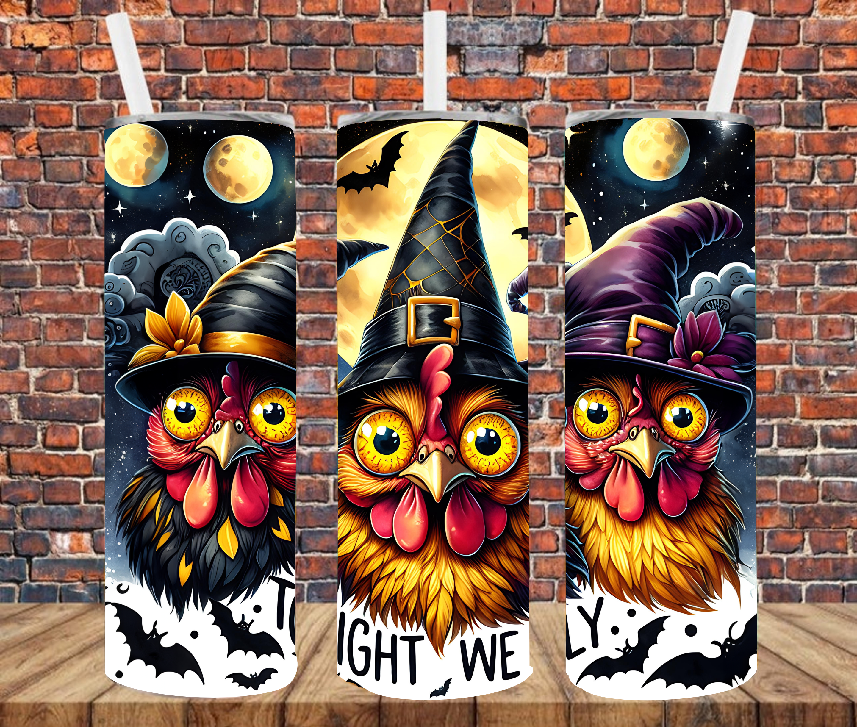 Tonight We Fly - Sublimation Tumbler Wrap