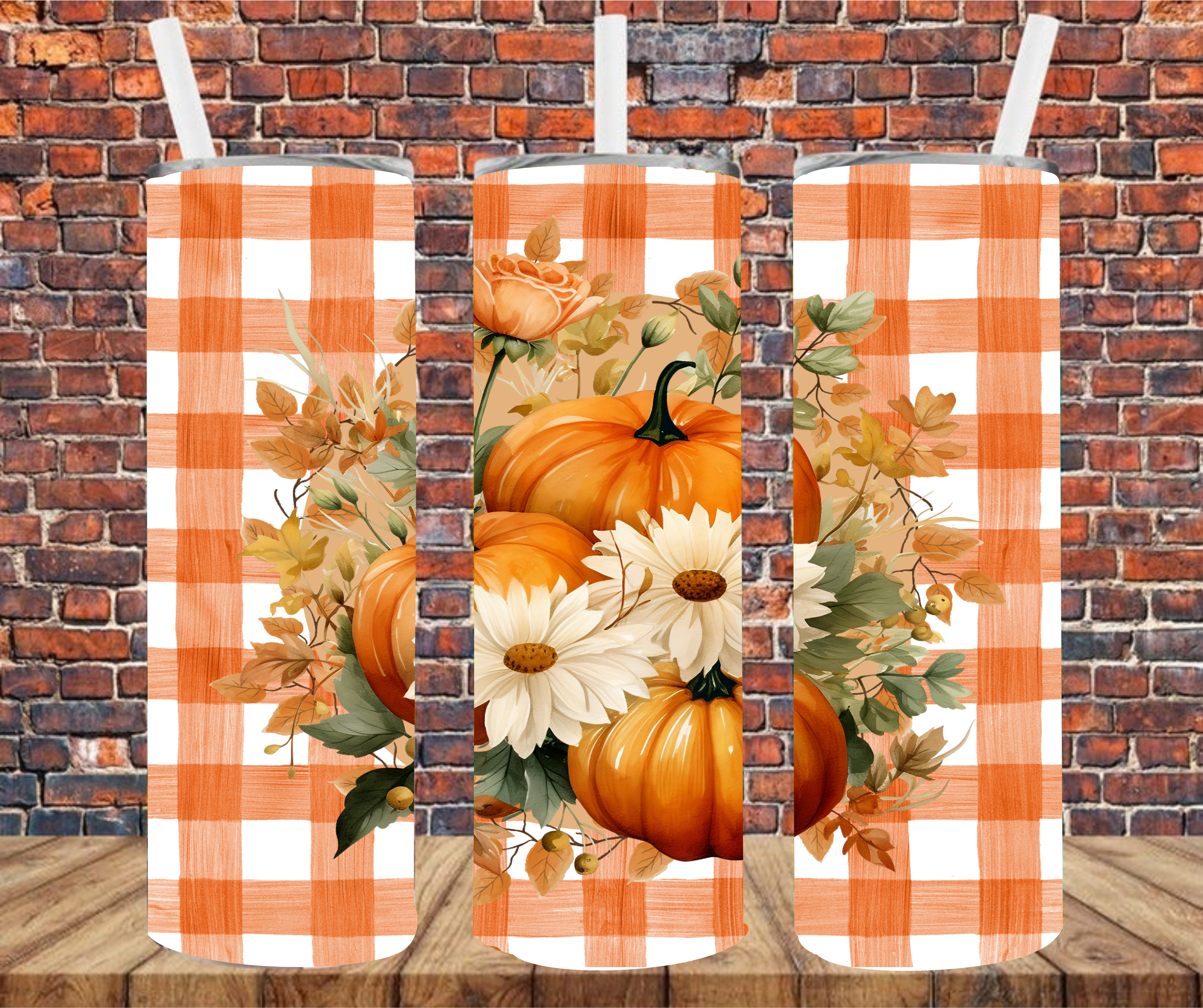 Fall Pumpkins - Lunch Tote - Sublimation Transfer