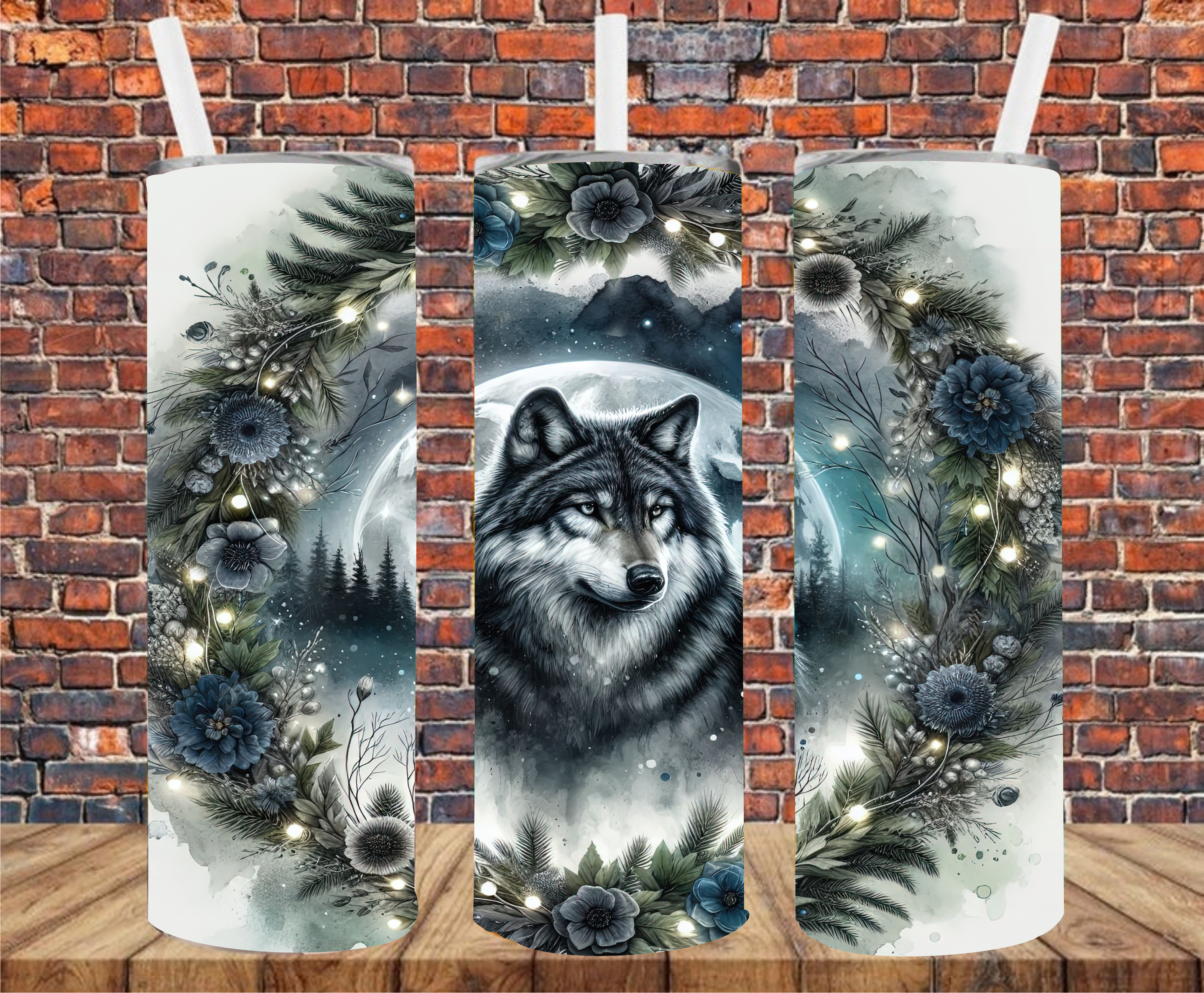 Lone Wolf - Lunch Tote - Sublimation Transfer